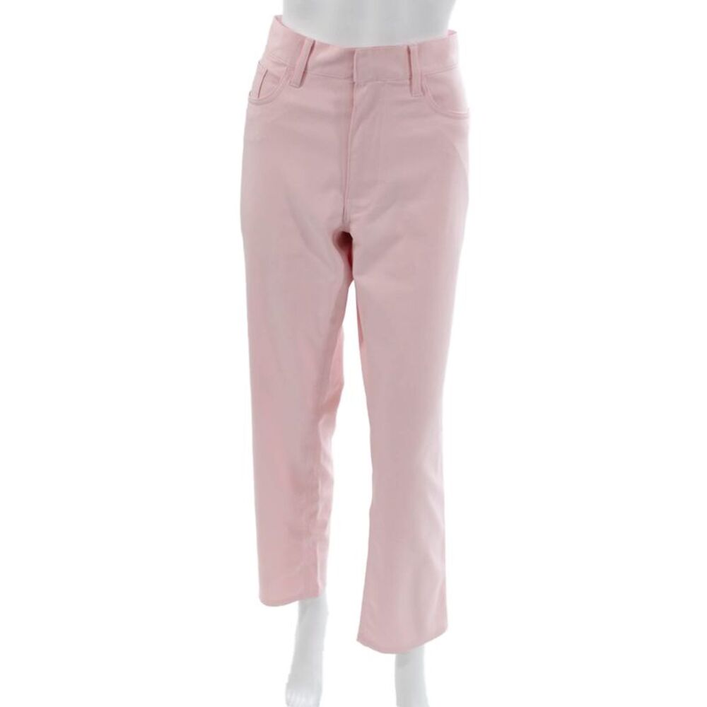 RLX Ralph Lauren Women Cropped Pink Polyester Pants Size 32